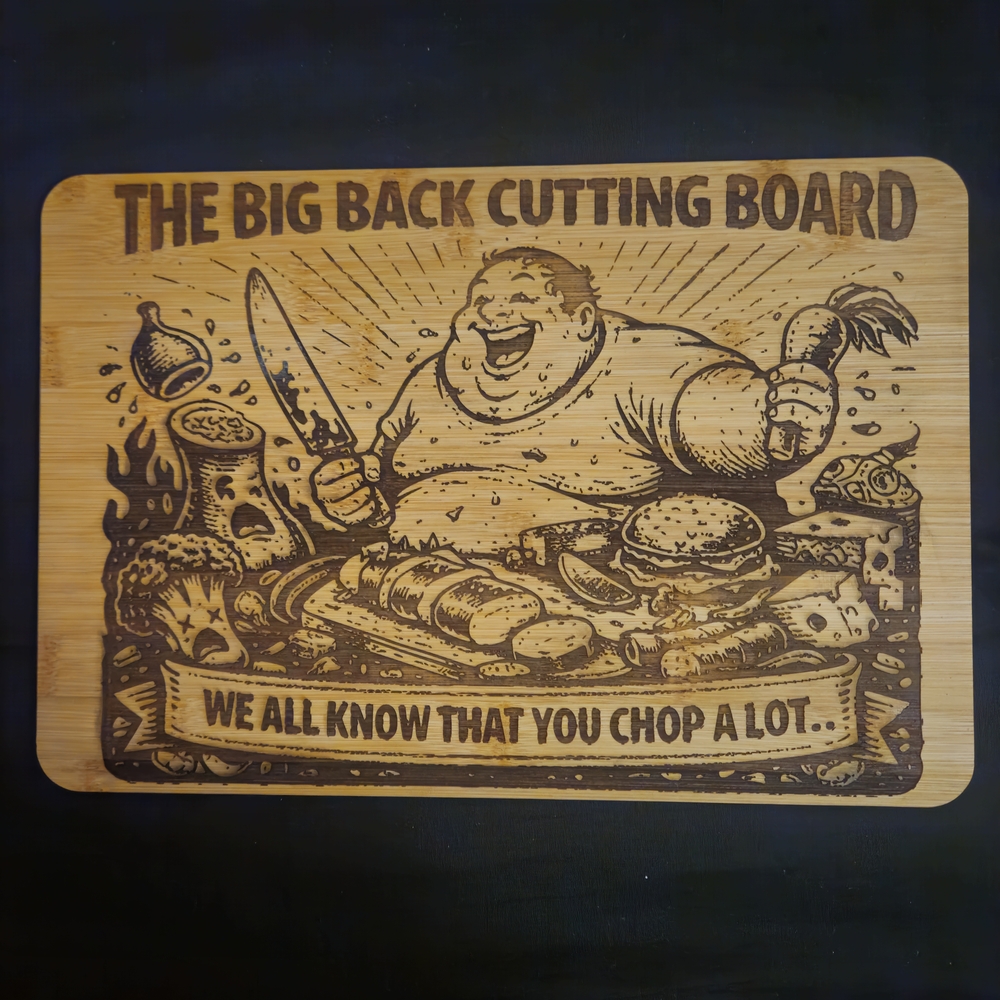 Engraved Wooden Cutting Board